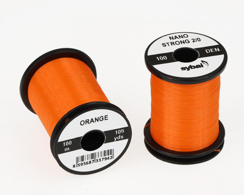 Nano Strong Thread, 100 Den. 2/0, Orange Nano Strong Thread, 100 Den. 2/0, Orange